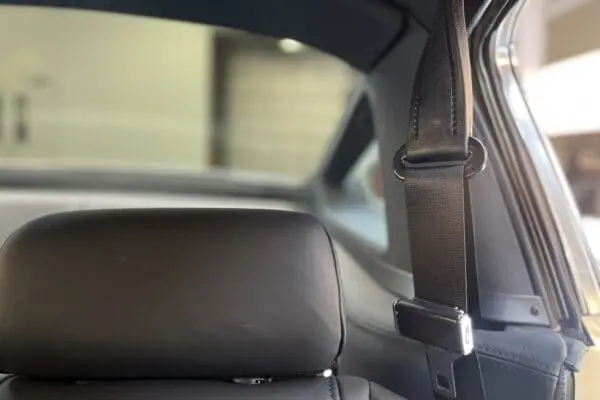 Three point front seat belt for 1968 Mustang GT 2+2 Fastback