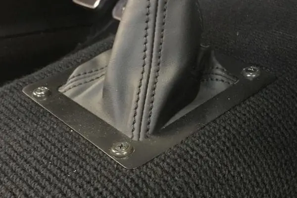 100% wool German square weave carpeting in 1968 Mustang GT 2+2 Fastback