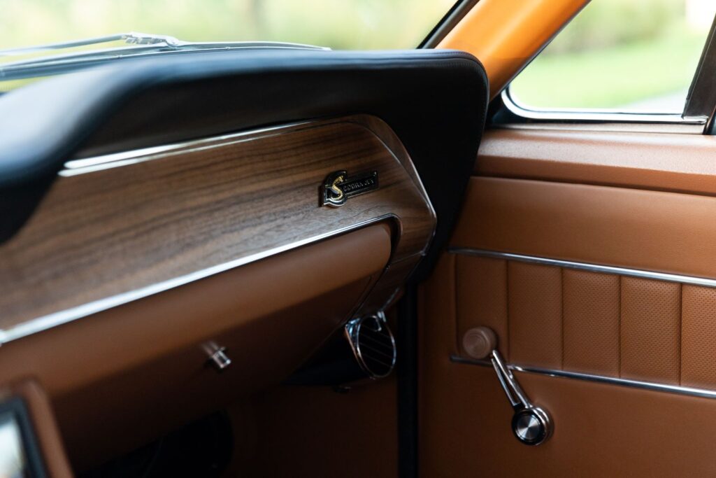 1968 Shelby GT500KR Cobra Jet Badge on Dash 23