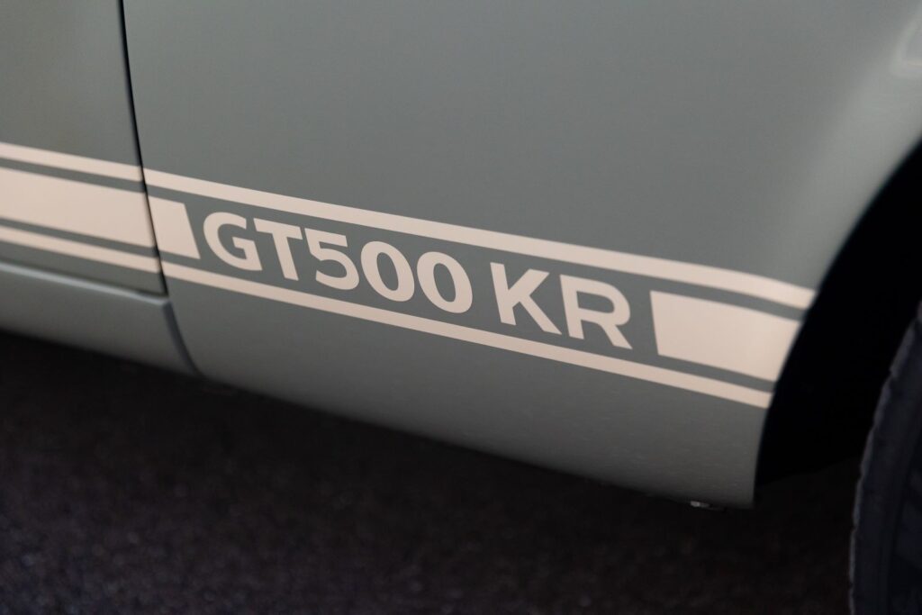 1968 Shelby GT500KR GT500KR Decal Close-Up 10