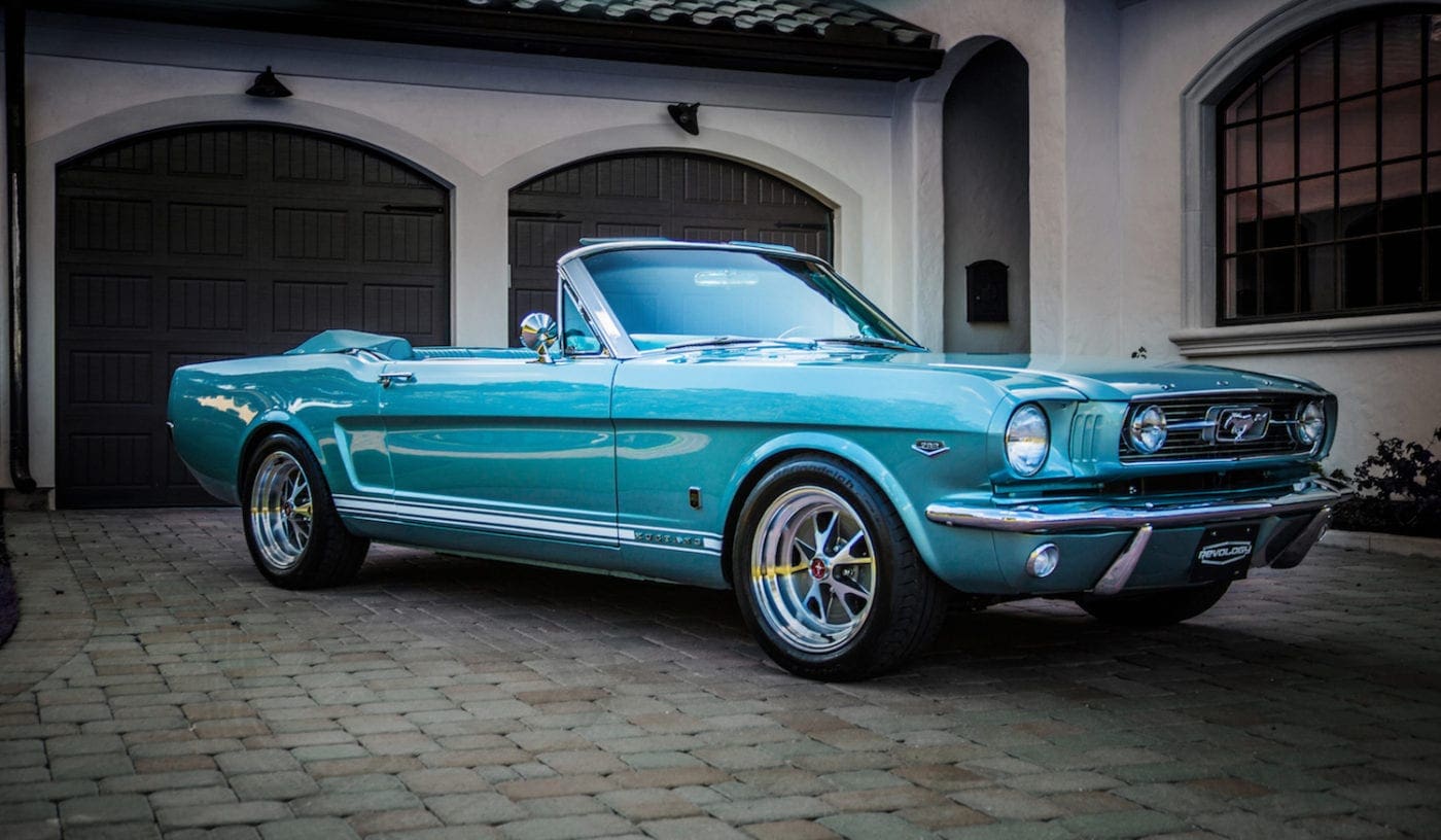 Check for this turquoise Mustang GT Convertible and more custom Ford Mustan...