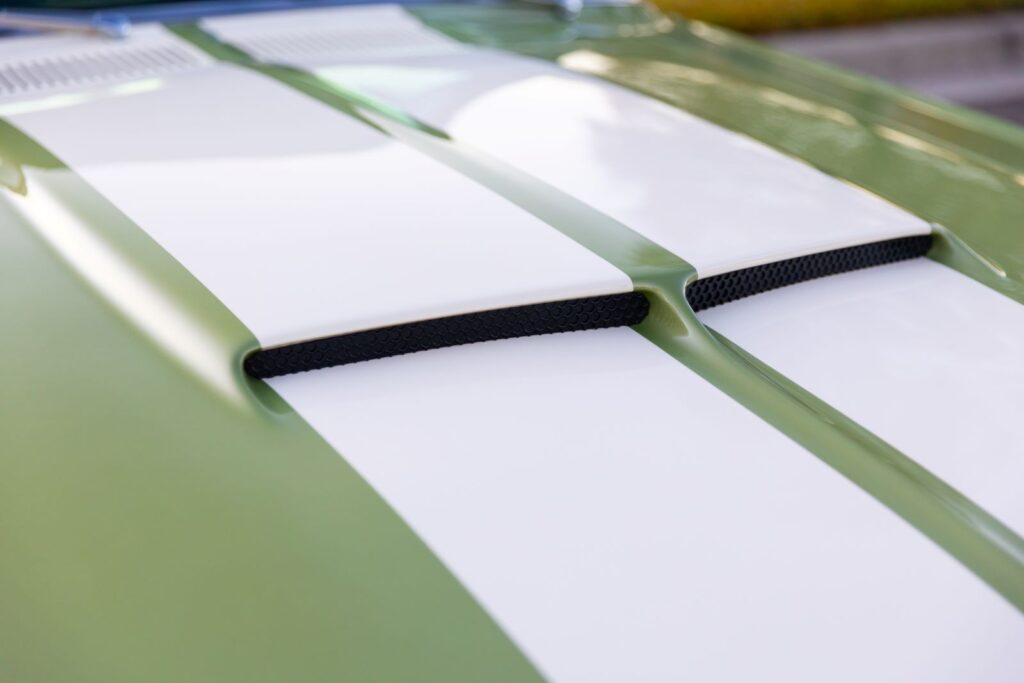 1967 Shelby GT350 Dual Hood Scoop Detail 9