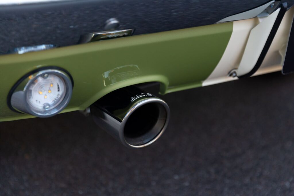 1967 Shelby GT350 Exhaust Tip and Light Detail 20