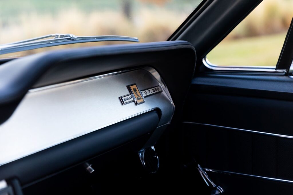 1967 Shelby GT350 Glove Box GT350 Emblem 31