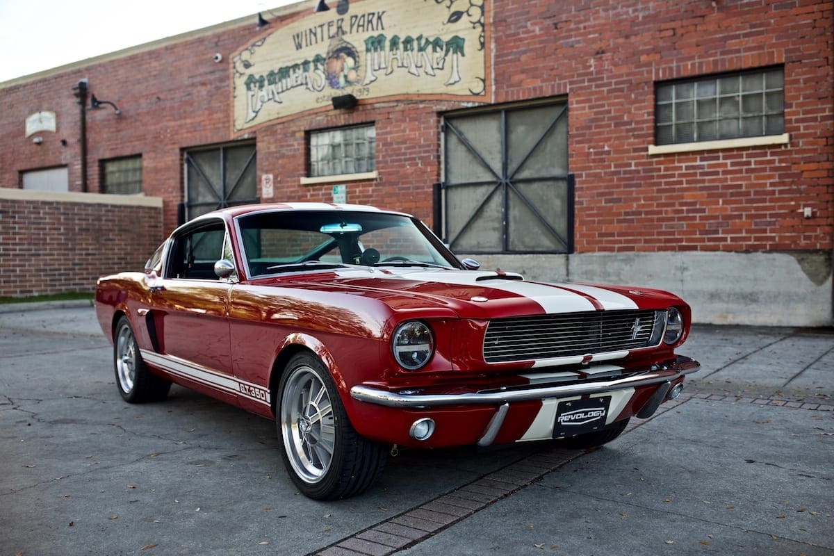 Revology 1966 Shelby GT350 in Candy Apple Red
