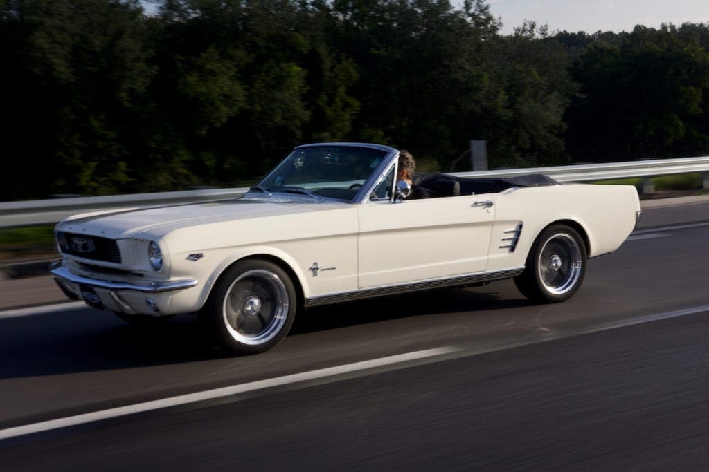 Ford’s latest high performance V8 delivers modern performance and refinement in Revology’s 1960s Mustangs