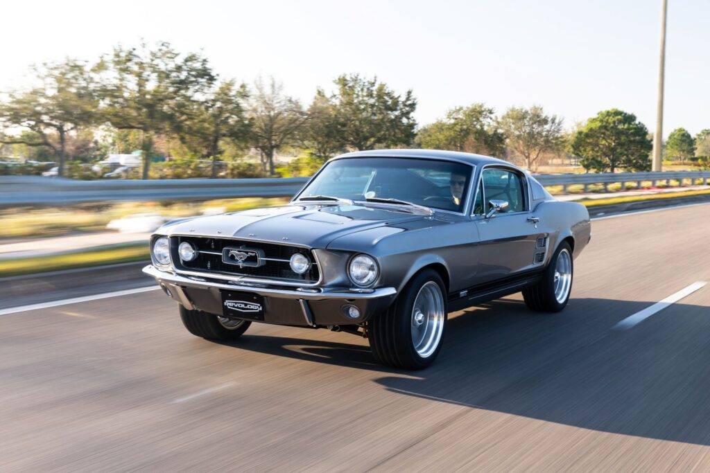 1967 Mustang GTA Rolling Shot on Highway 35