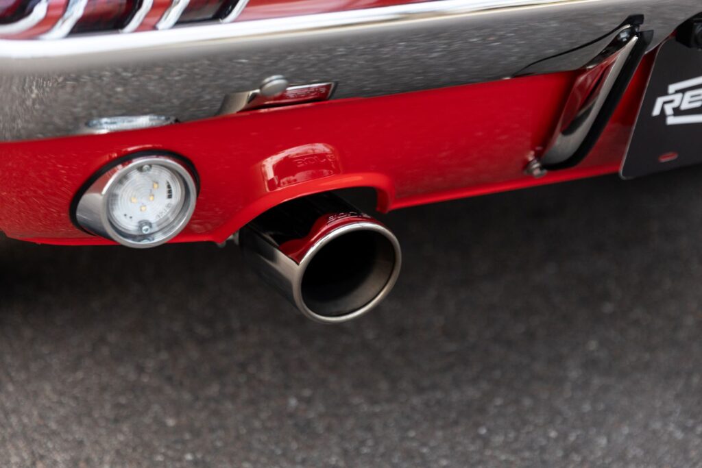 1968 Mustang GT Cobra Jet Exhaust Pipe and Reverse Light 18
