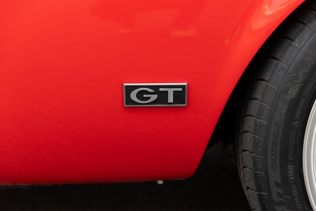 1968 Mustang GT Cobra Jet GT Badge on Fender 8