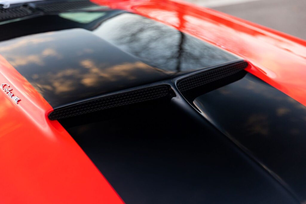 1968 Mustang GT Cobra Jet Hood Scoop Detail 6