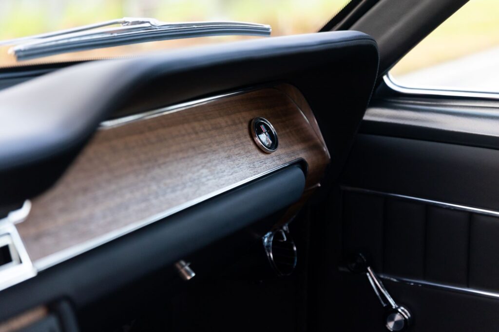 1968 Mustang GT Cobra Jet Passenger Side Dashboard Detail 24