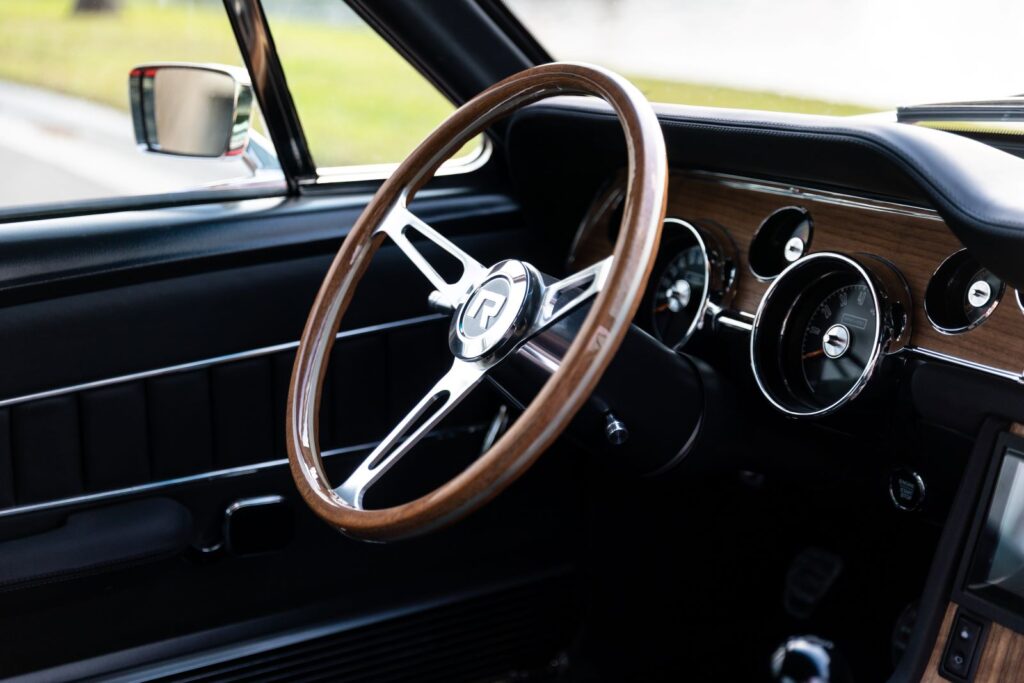 1968 Mustang GT Cobra Jet Steering Wheel Side View 29