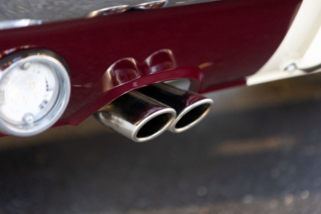 1968 Shelby GT350 Dual Exhaust Close-up